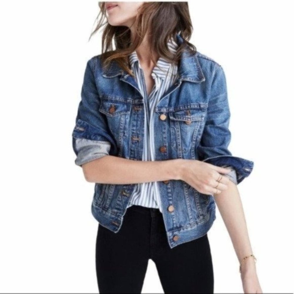 Madewell The Jean Jacket in Pinter Wash